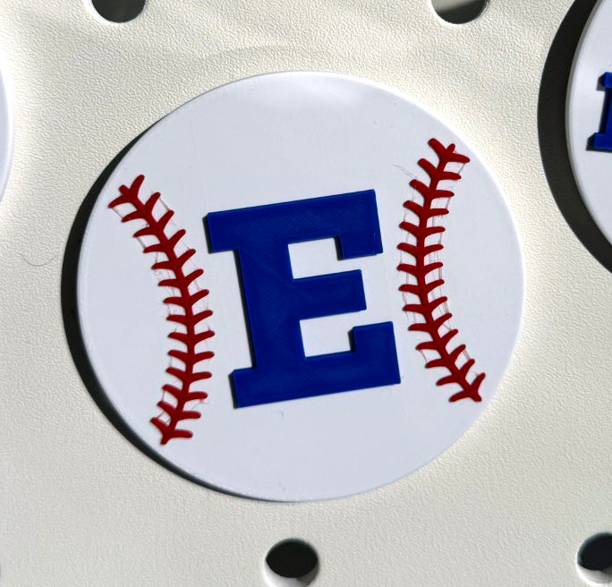 Edwardsburg Eddies Bogg Bag Charm - Baseball