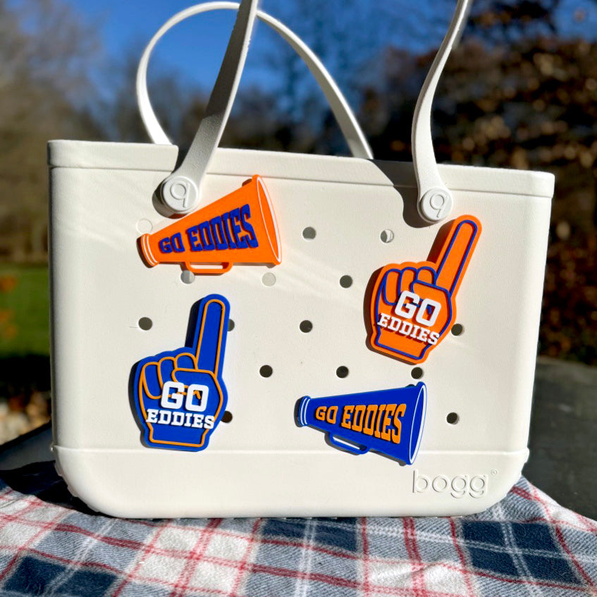 Edwardsburg Eddies Spirit Charm - Megaphone