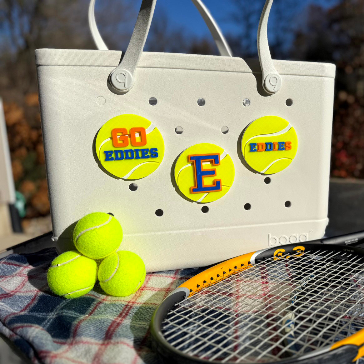 Edwardsburg Eddies Spirit Charm - Tennis