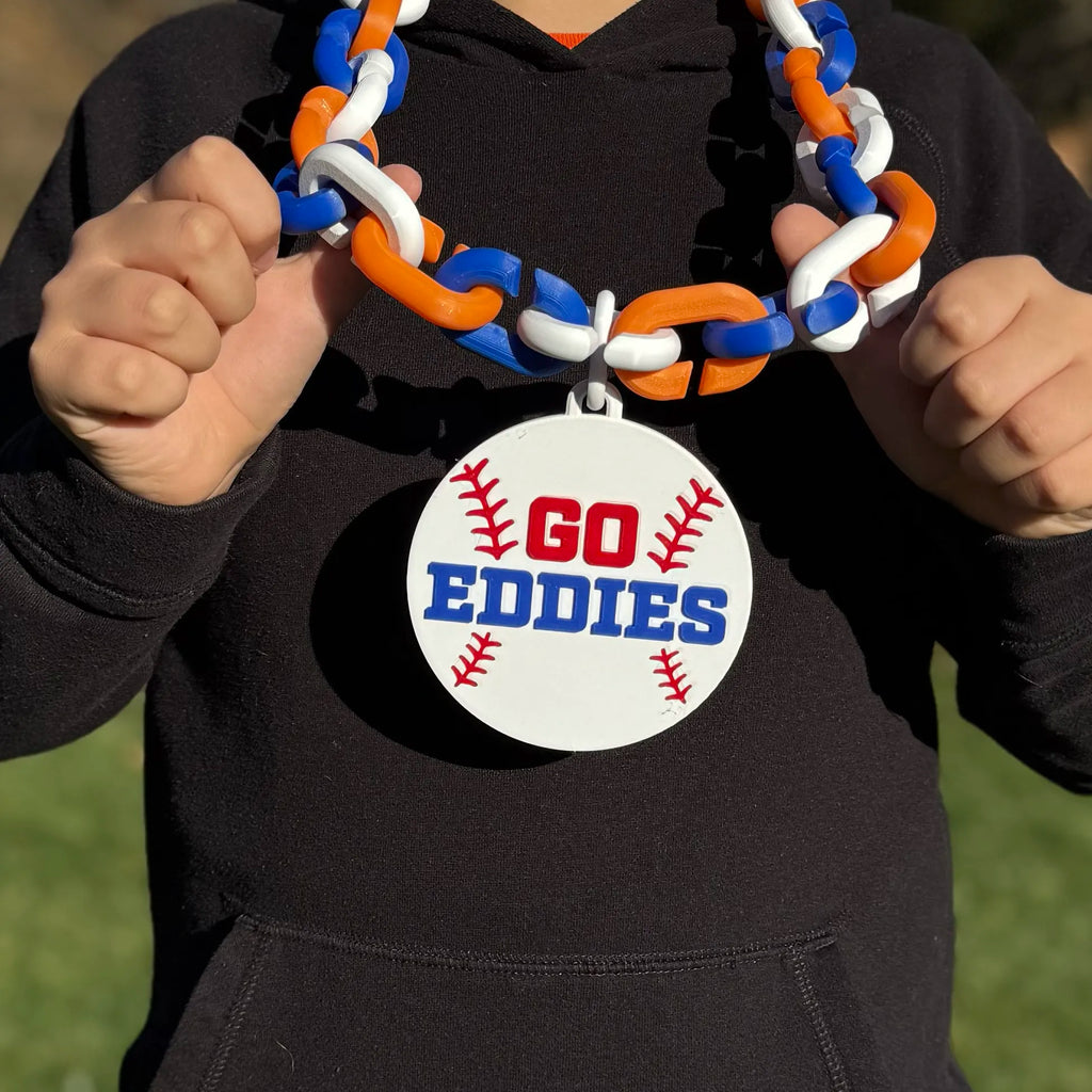 Orange, Blue & White Hype Chain