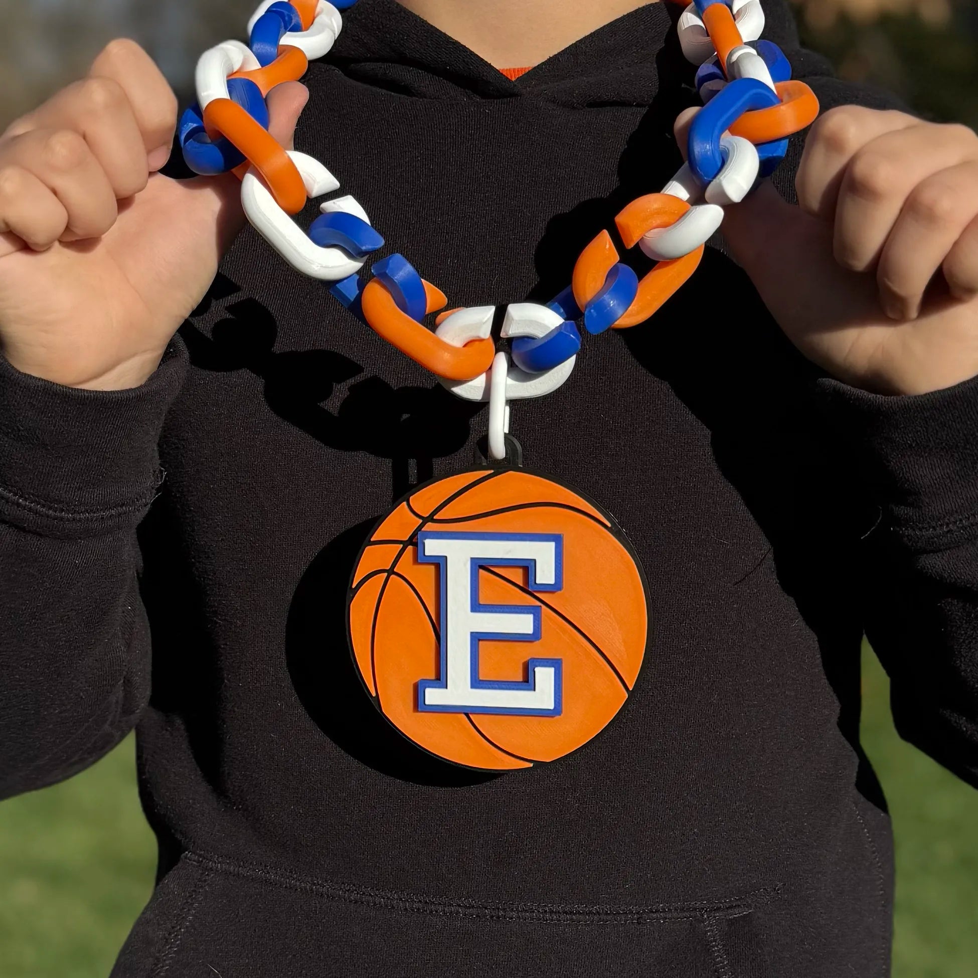 Orange, Blue & White Hype Chain