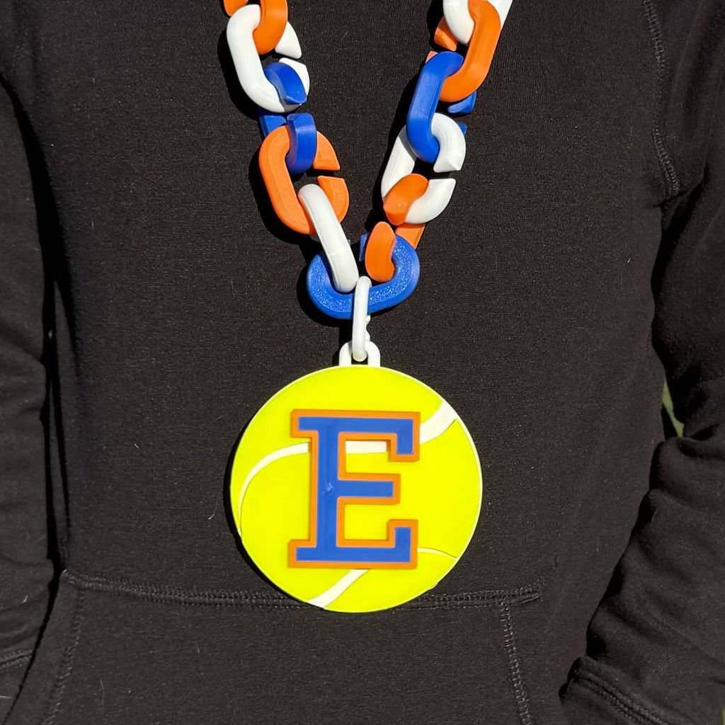 Edwardsburg Eddies Hype Chain Charm - Tennis