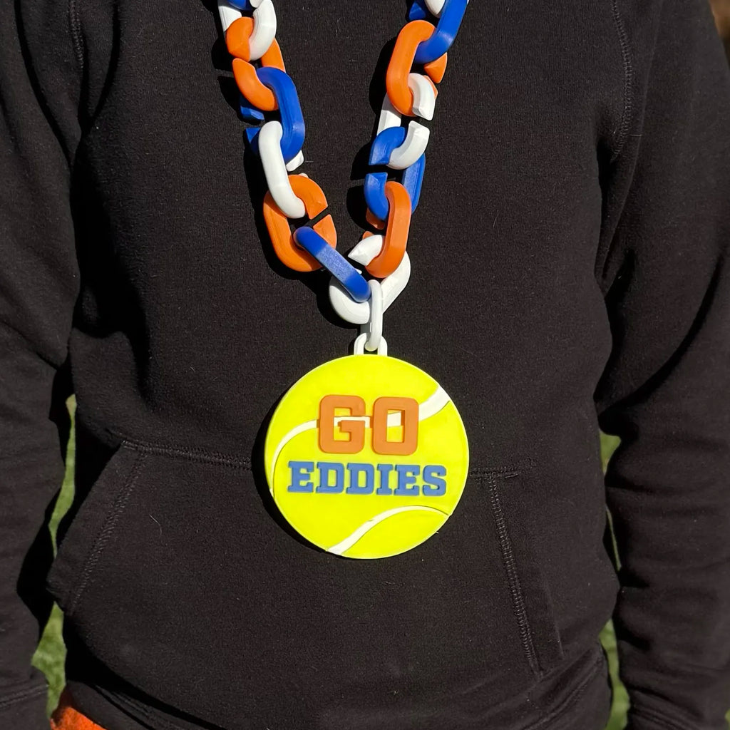 Edwardsburg Eddies Hype Chain Charm - Tennis