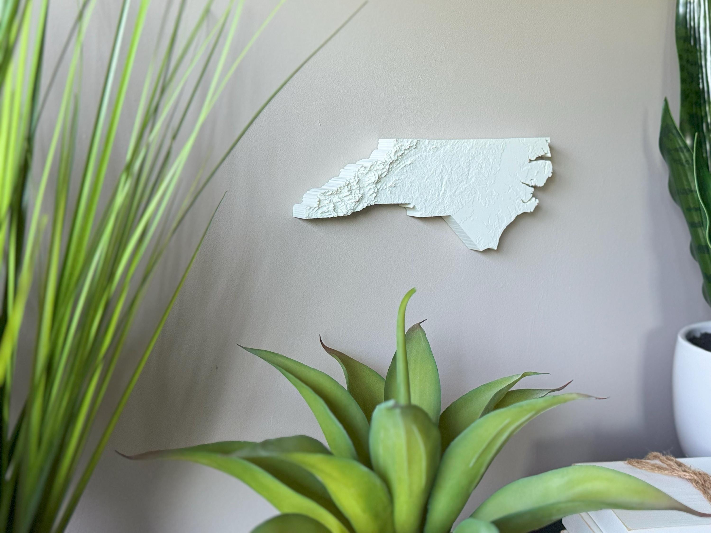 North Carolina Topographic Map