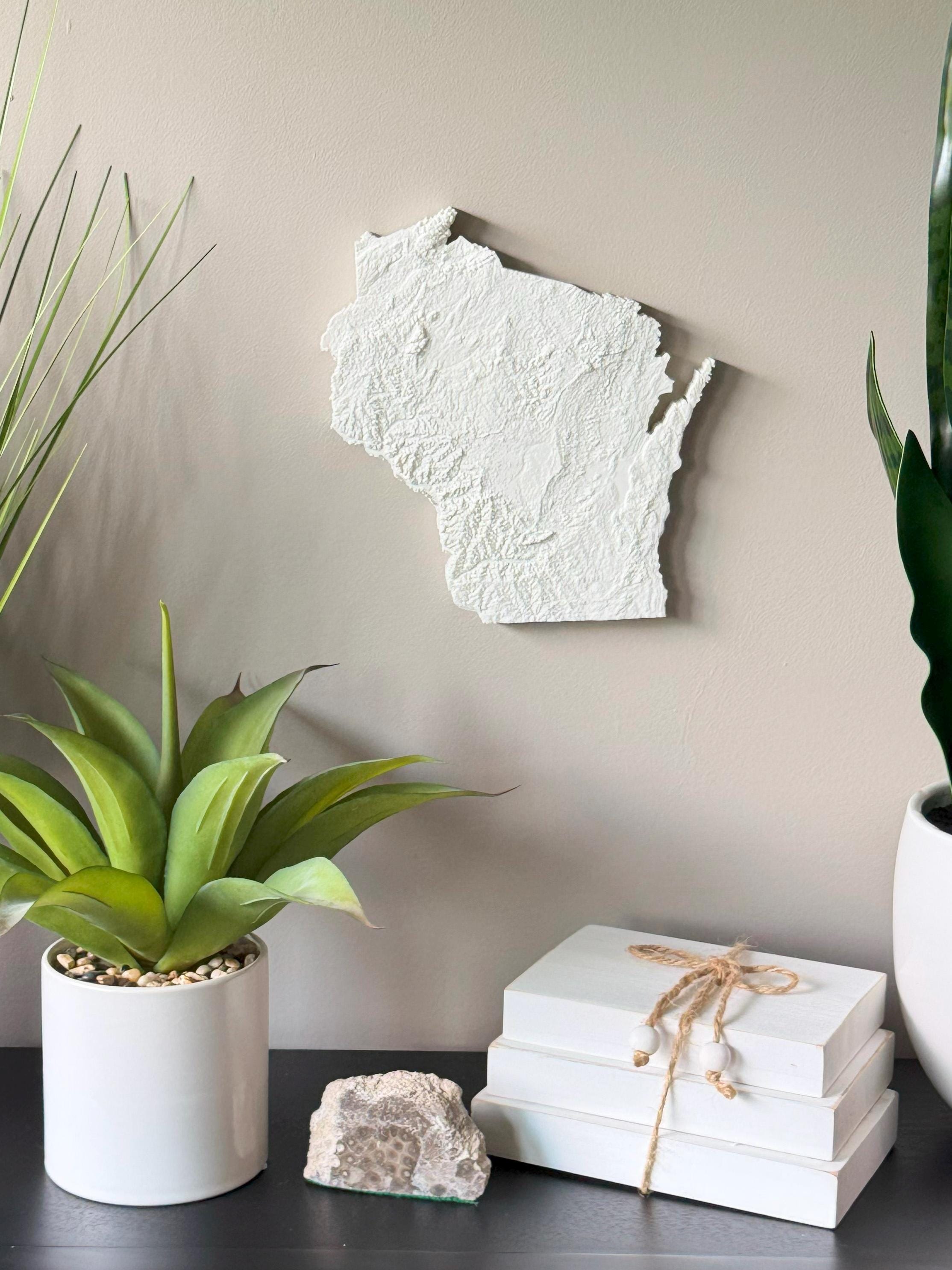 Wisconsin Topographical Map