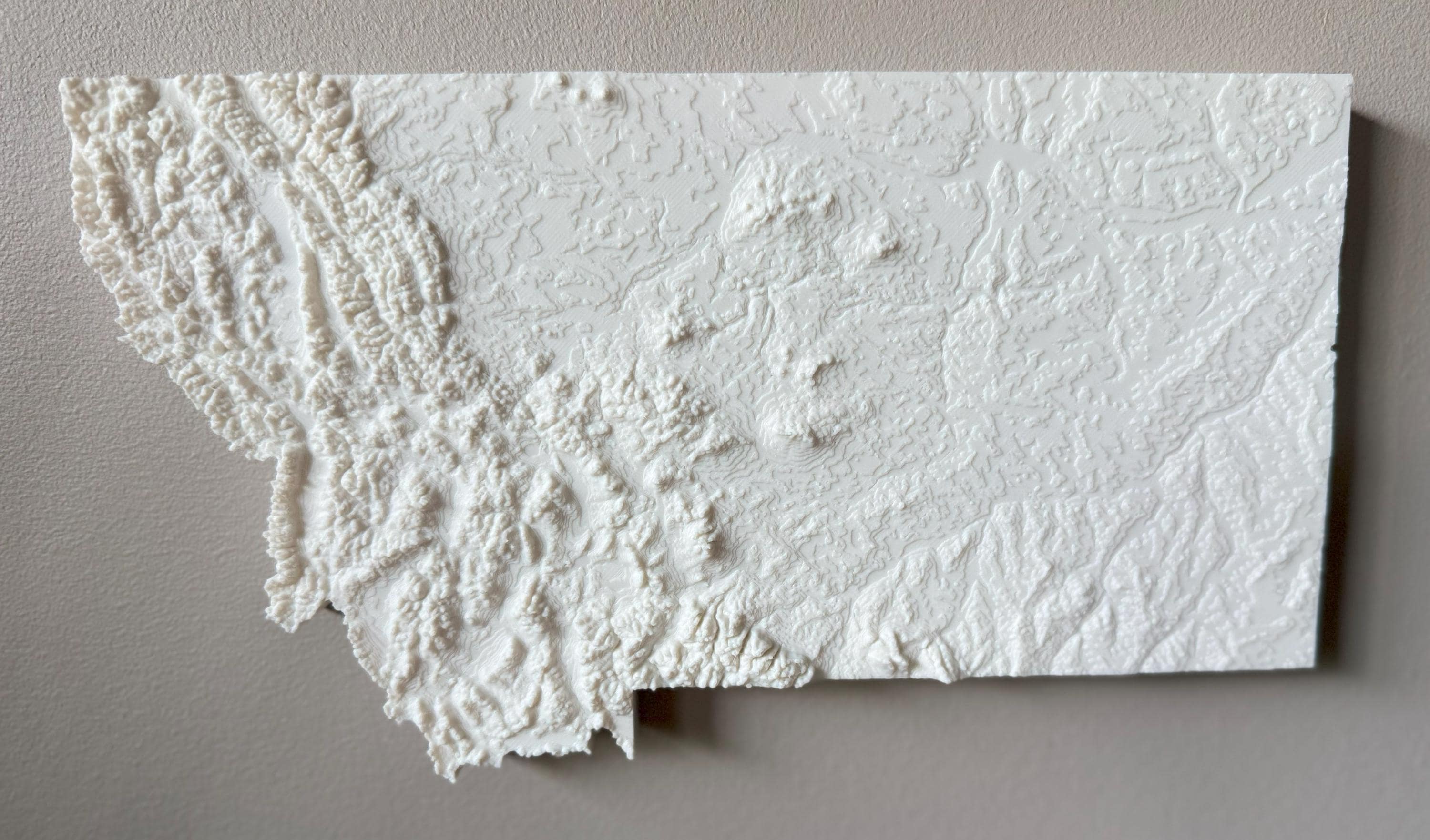 Montana Topographic Map