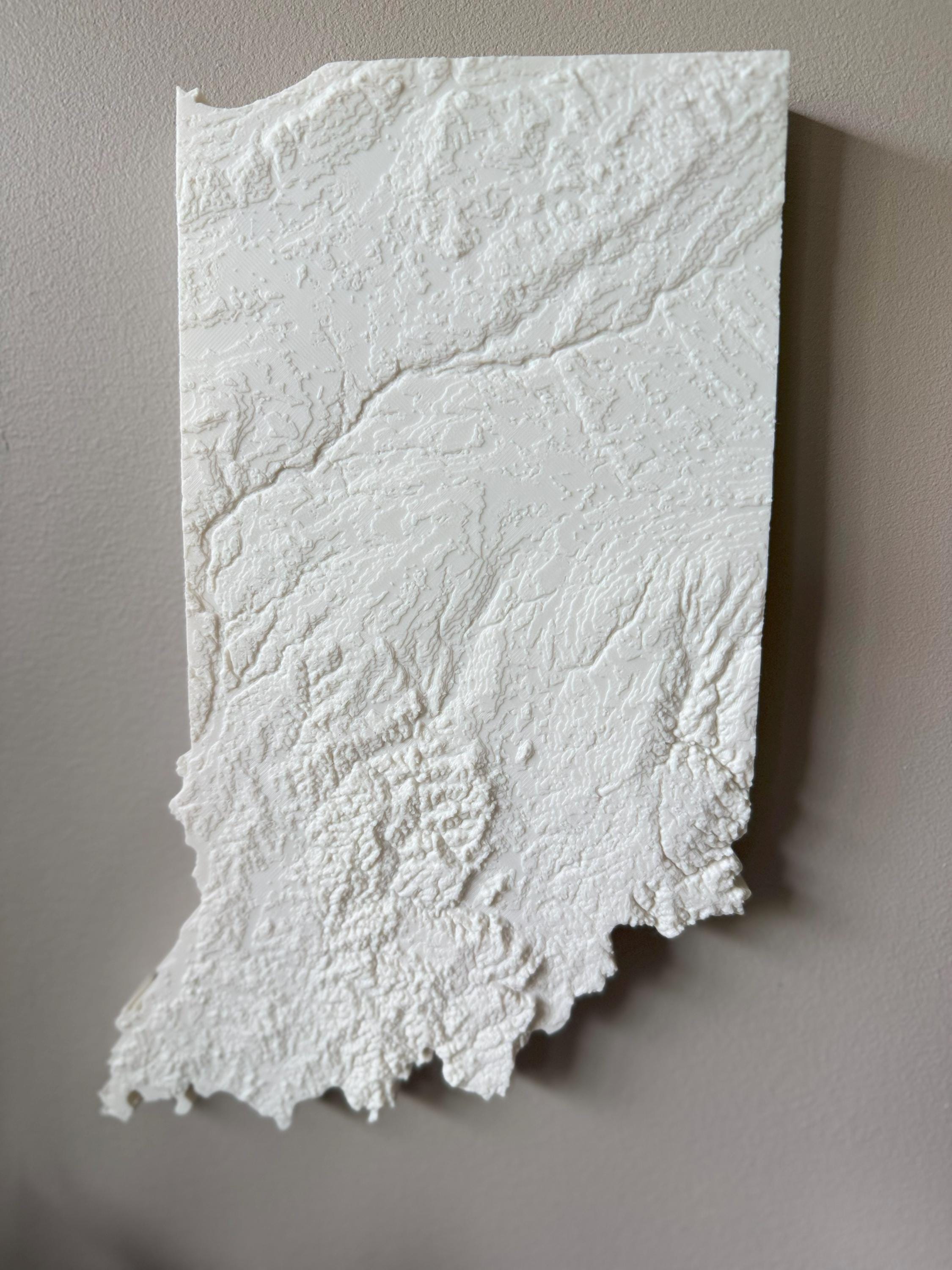 Indiana Topographic Map