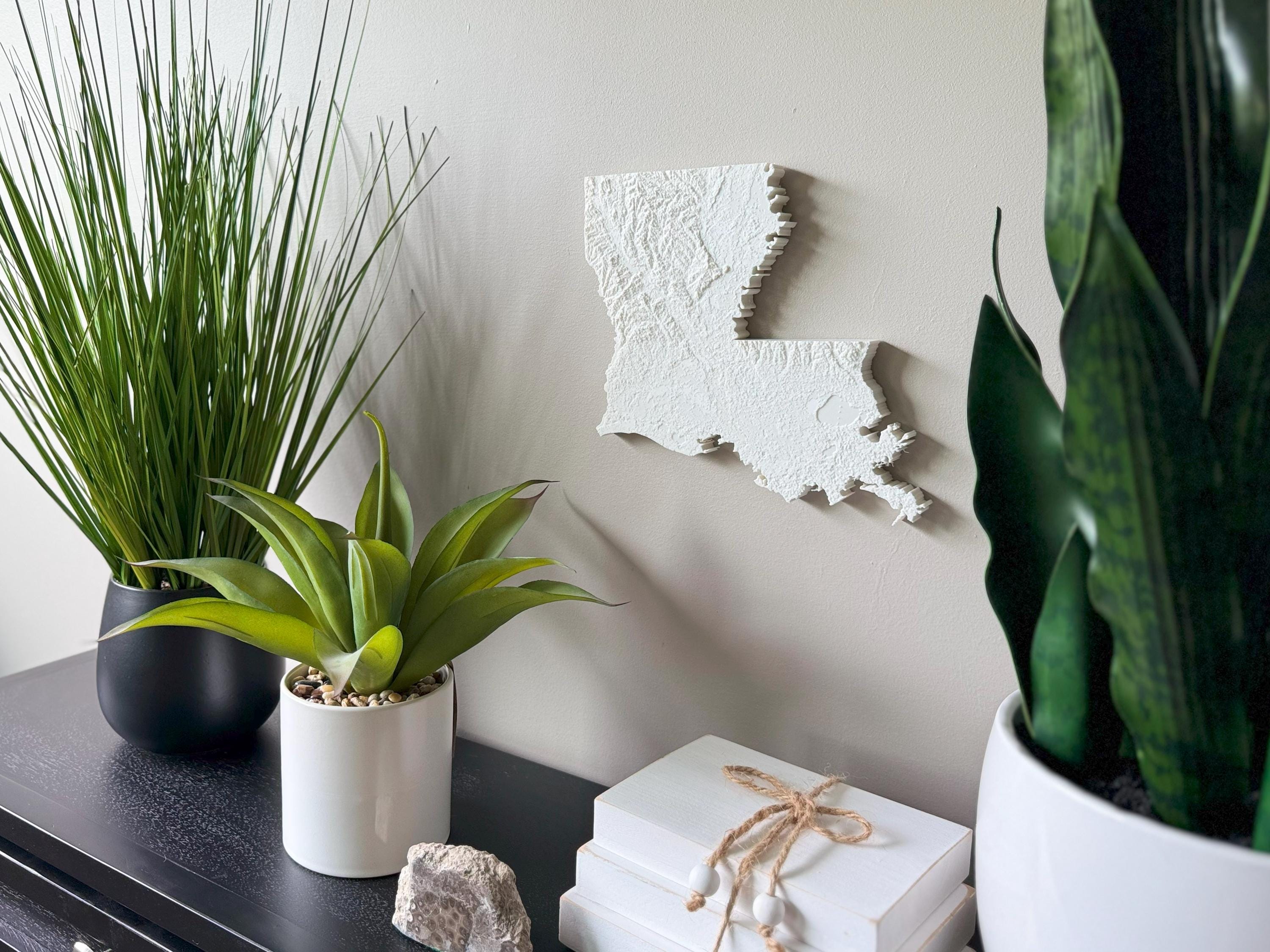 Louisiana Topographic Map