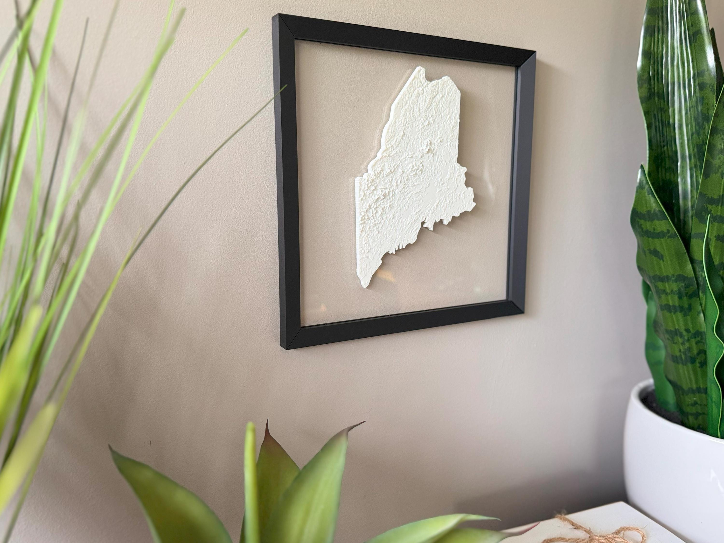 Maine Topographic Map