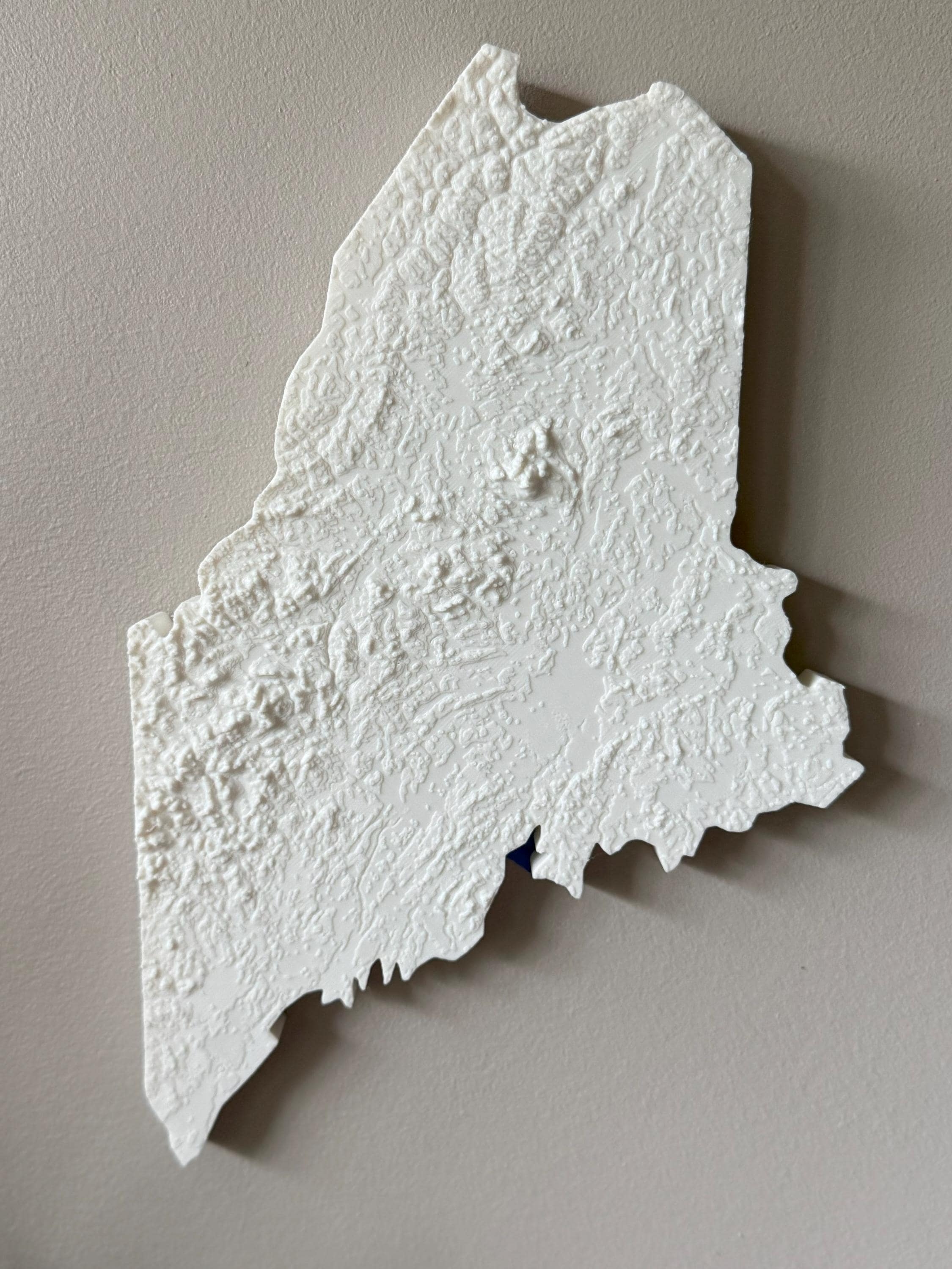Maine Topographic Map