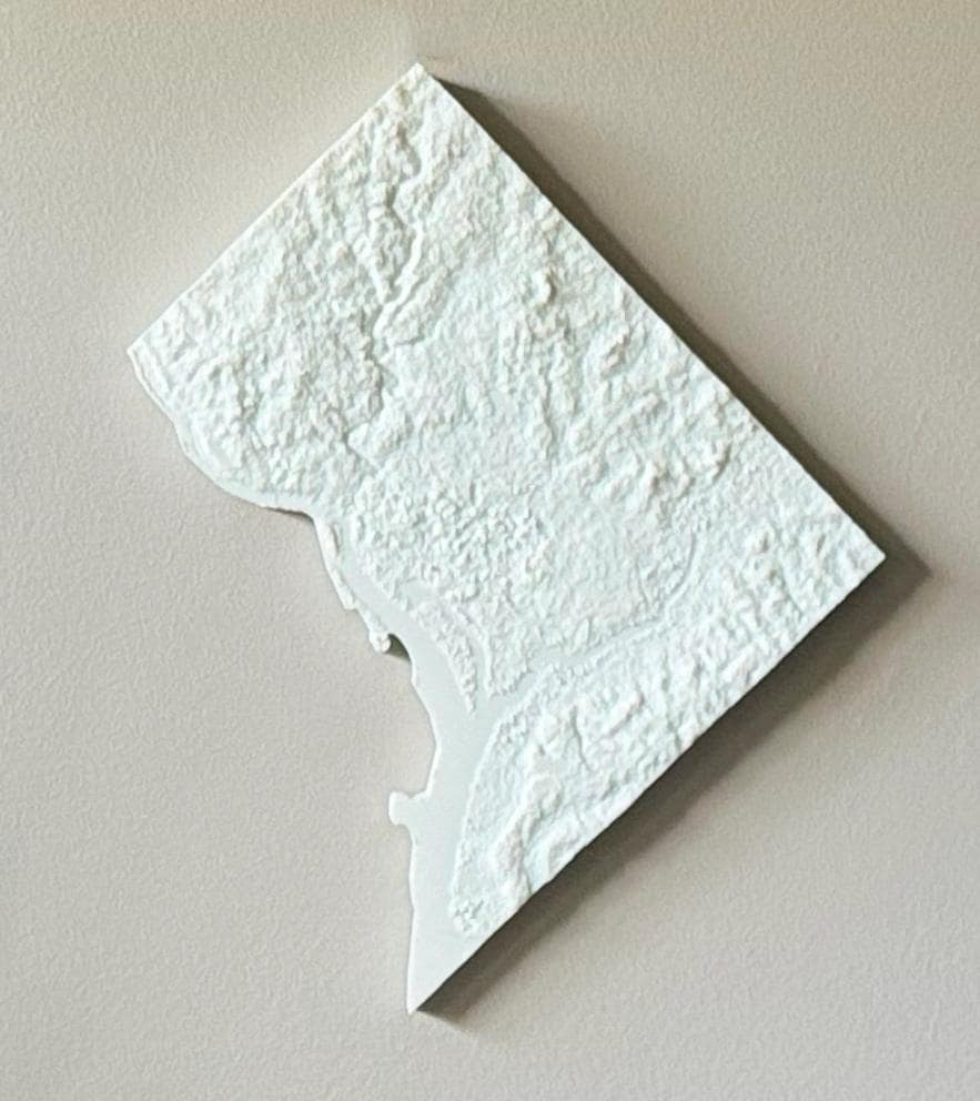 Washington DC Topographic Map